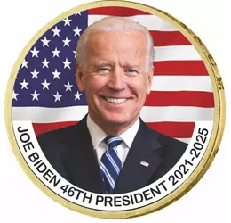Joe Biden - az USA 46. elnöke, 1 dollár, USAikai elnökök