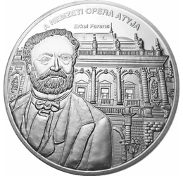 // ezüstözött érem, Magyarország // - Munkácsy Mihály a párizsi világkiállításon aranyérmet szerzett, világhírű lett. Krisztus-trilógia festményei bejárták a világot, nagy elismerést szerezve a mesternek és hazájának.
