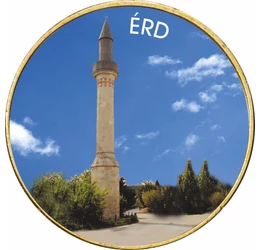 // 1 euró, Érd - a virágzó kertváros, egyedi színes érme, CuNi, ,  //  II. Rákóczi Ferenc 1704 és 1711 között, hét évet uralkodott Magyarország vezető fejedelmeként és erdélyi fejedelemként. Gyerekkorának nagy részét a bujdosó kurucok körében töltötte. Ne