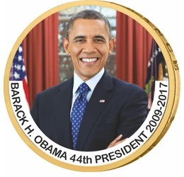 1 dollár, Barack Obama - az USA 44. elnöke, CuNi, USA