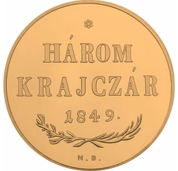 Szabadságharc, 3 krajcár, 1849, utánveret