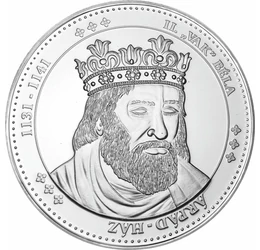 II. (Vak) Béla magyar király, 333-as ezüst emlékérem