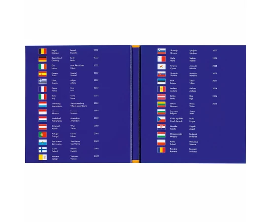 PRESSO euró gyűjtő album euró sorokhoz