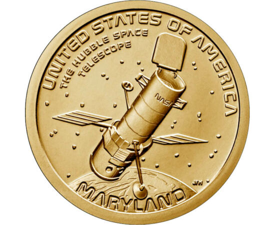 1 dollár, Hubble űrtávcső, 2020, USA