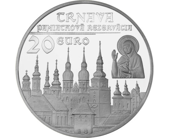 20 euró, Nagyszombat,bu,ezüst, 2011, Szlovákia,2011