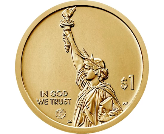 1 dollár Szabadságszobor  CuNi 81 g USA 2021