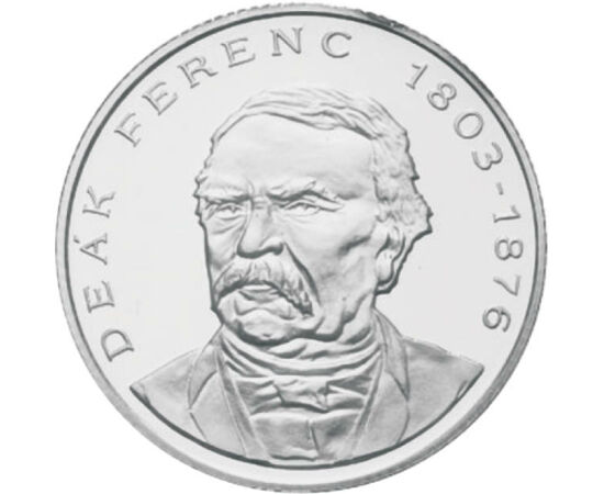  200 Ft, Deák Ferenc, ezüst (vf.), Magyar Köztársaság