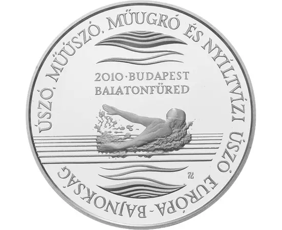  5000 Ft, Úszó EB, ezüst, tv, 2010, Magyar Köztársaság