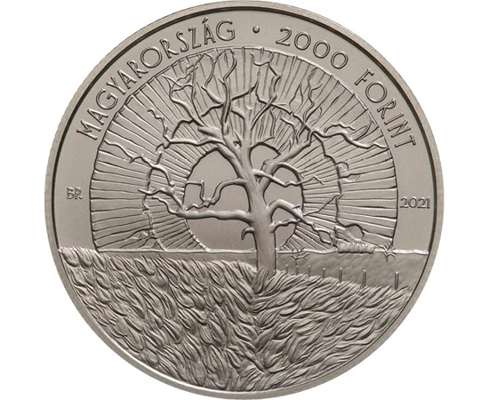 H/ 2000 forintPilinszky JánosCuNi2021 Magyarország