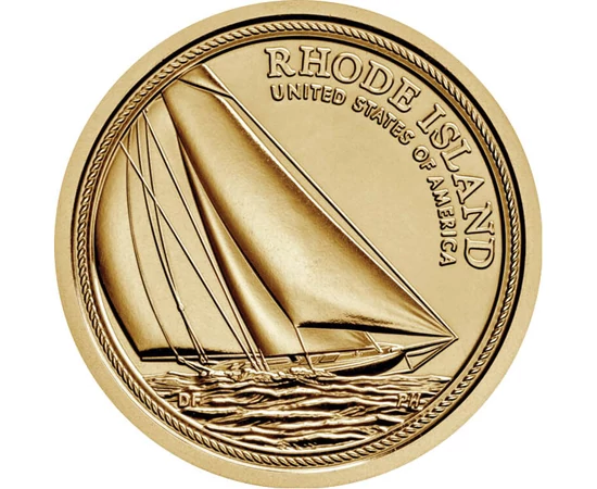 1 dollár, Vitorlás, CuNi, 8,1 g, USA, 2022