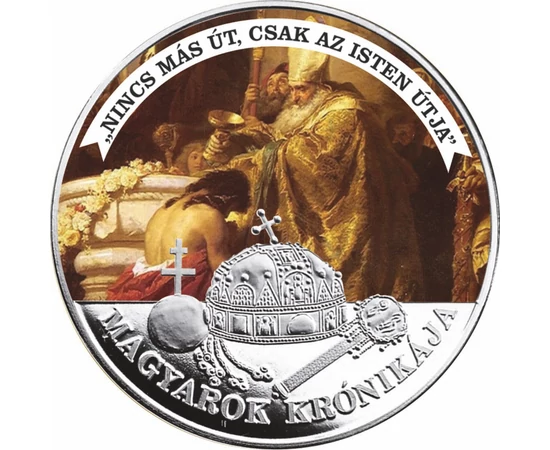  I. István érem szett CuNi 30 g 35 g Magyarország 2022