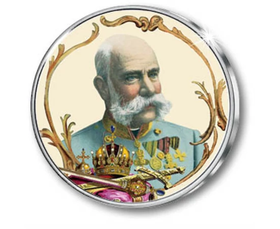 Ferenc József és Sissi, diszcsomagolt éremszett