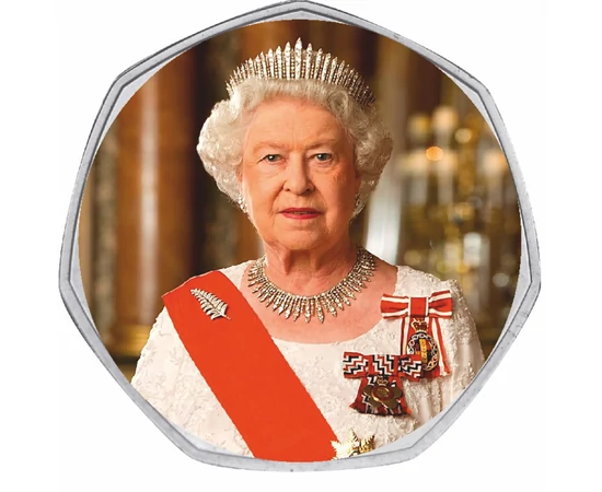 II. Erzsébet és a Windsor-ház kollekció 50 penny Nagy-Britannia 2011