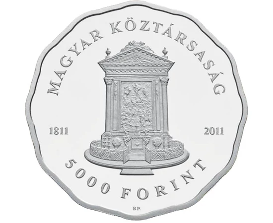  5000 forint,Deák téri temp.ez,vf,2011, Magyar Köztársaság