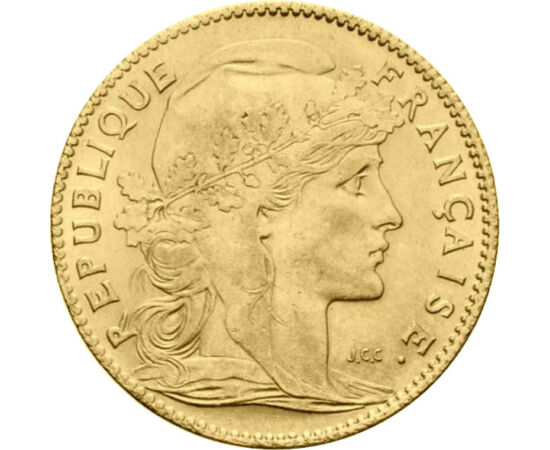  10 frank, Marianne, 1899-1914, Franciaország