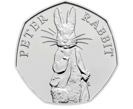  50 penny, Nyúl Péter 2019, Nagy-Britannia