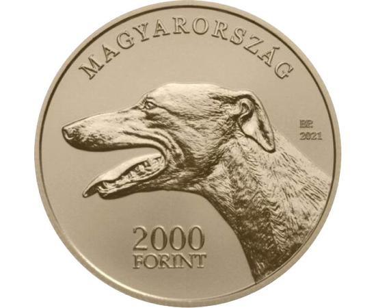 H/ 2000 forint, Magyar agár, CuNi, 2021, Magyarország