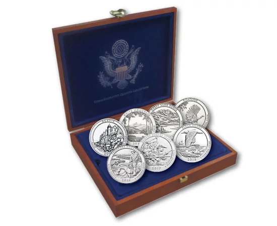 1/4 dollár, Az Egyesült Államok Nemzeti Parkjai, , CuNi, 5,67 g, USA, 2010-2023