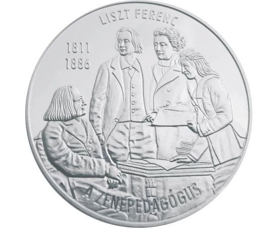 A zseniális Liszt Ferenc, érem, Magyarország, 2011