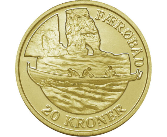  20 korona, Vikingek csónakja, 2009, Dánia