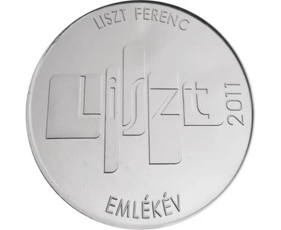 Liszt Ferenc - Az ünnepelt világsztár, ezüstözött érem