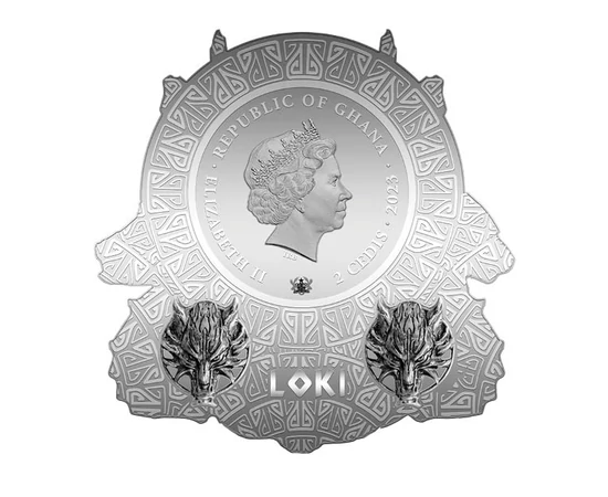 Megtévesztés, tűz és tréfa - LOKI, 2 cedi, Ghána, 2023