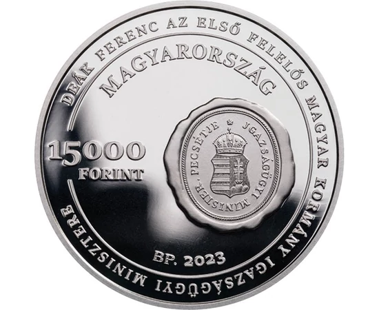 H/ 15000 Ft Deák Ferenc Ag2023 Magyarország