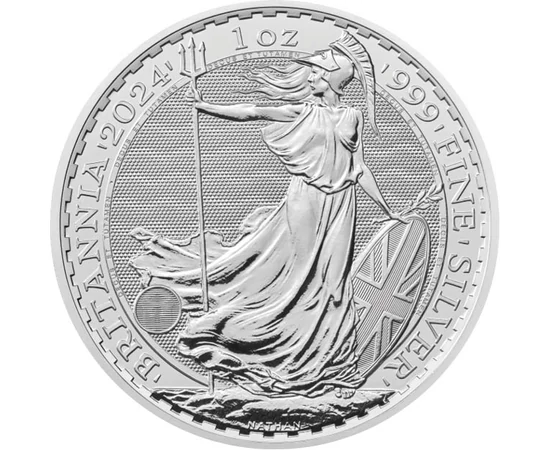 2 font, Britannia, , színsúly, Ag 999, 31,1 g, Nagy-Britannia, 2024