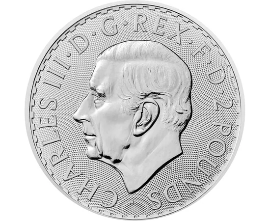 2 font III. Károly  Ag 999 311 g Nagy-Britannia 2024