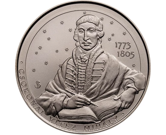 3000 forint, Csokonai Vitéz Mihály, CuNi, 30,80 g, Magyarország, 2023