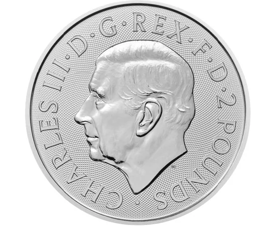 2 font III. Károly   Ag 999 311 g Nagy-Britannia 2024