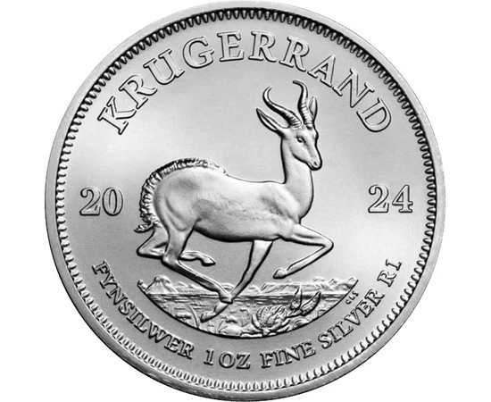1 rand Paul Kruger portréja Ag 999 311 g Dél-afrikai Köztársaság 2024