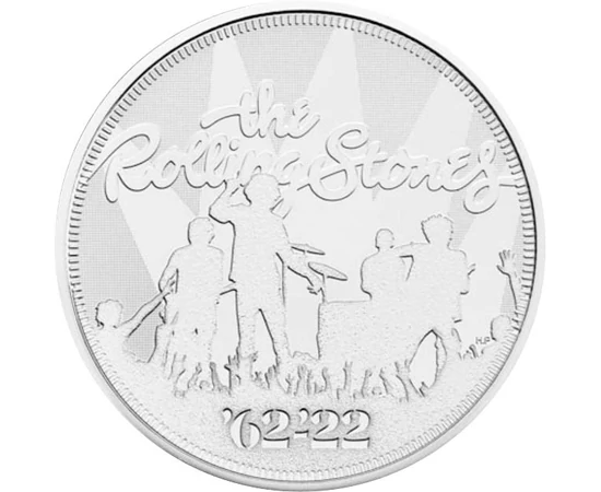 GB/ 5 font, Rolling Stones, 2022, Nagy-Britannia