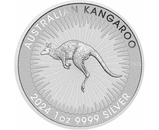 1 dollár, Kenguru, súly, finomság, , Ag 9999, 31,1 g, Ausztrália, 2024
