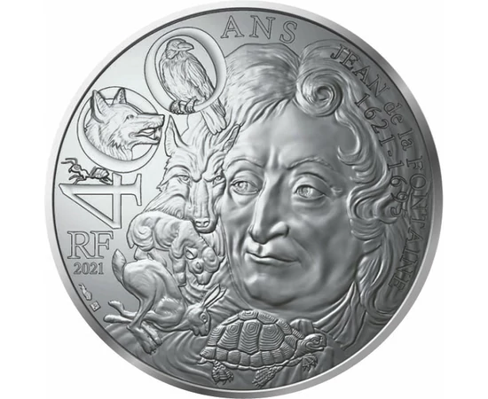 FRA/ 10euró,La Fontaine,Ag,2021, Franciaország