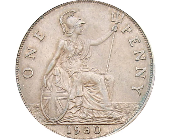 GB/ 1 penny V. György 1910-1936 Nagy-Britannia
