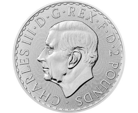 2 font III. Károly  Ag 999 311 g Nagy-Britannia 2025
