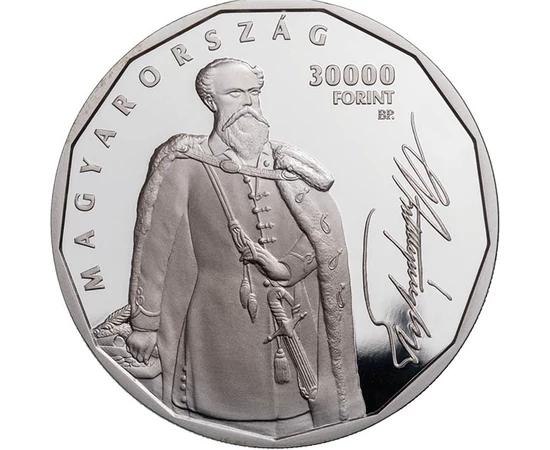 30000 forint, Batthyány Lajos, , Ag 925, 77,76 g, Magyarország, 2024