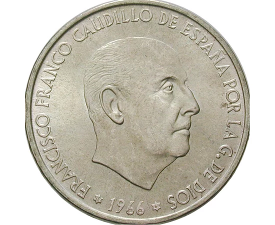  100 peseta, "Franco", Spanyolország