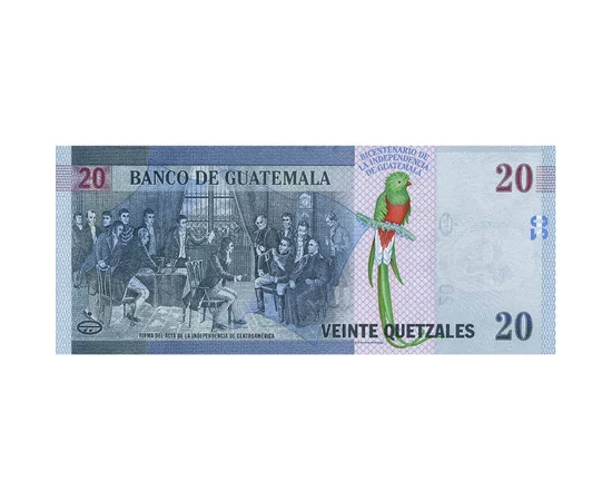 20 quetzal, , 0, 0, Guatemala, 2020