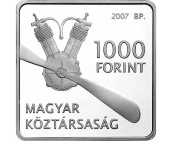  1000 Ft Libelle 2007 szögl.vf. Magyar Köztársaság