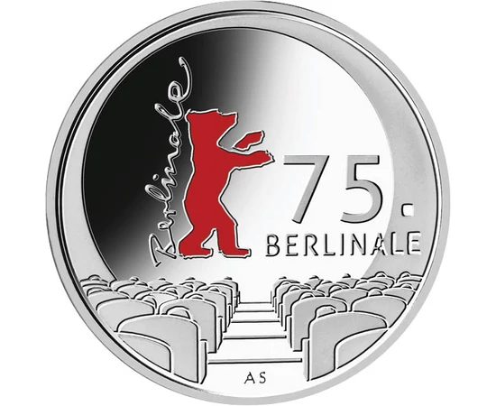 20 euró, Mozi nézőtér, Berlinale logója, Ag 925, 18 g, Németország, 2025