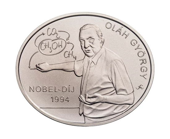 3000 forint, Oláh György, kémiai folyamat, CuNi, 10,3 g, Magyarország, 2024