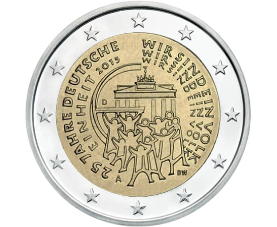  2 euró, Német egység, 2015, Németország