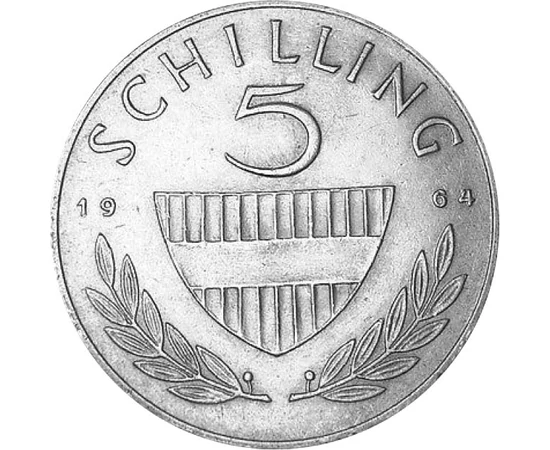  5 schilling Lovasiskola ezüst Ausztria