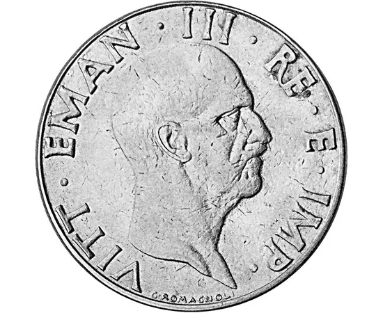  50 cent, II.vh.olasz pénzei,1939-1943, Olaszország