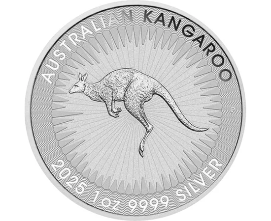 1 dollár, Kenguruk, színsúly, Ag 9999, 31,1 g, Ausztrália, 2025