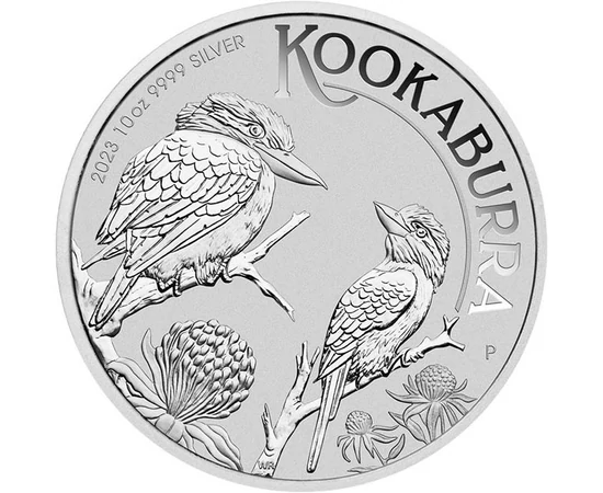 AUS/ 10dollár,Kookaburra,Ag,2023, Ausztrália