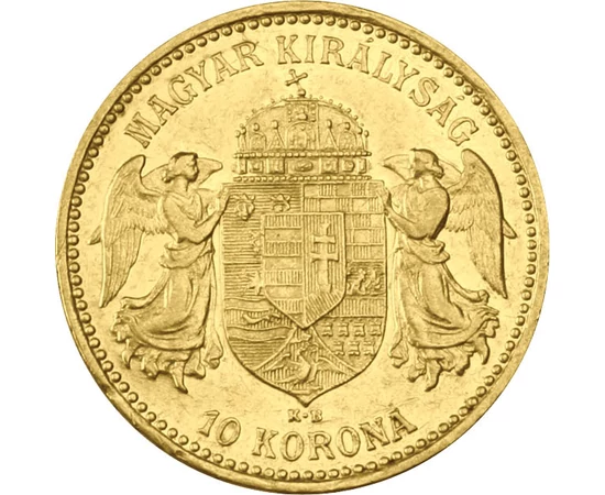  10 korona arany Ferenc J. 1892-1915 Osztrák-Magyar Monarchia