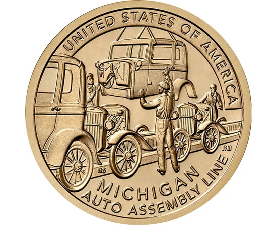 1 dollár, Autógyártás, CuNi, 8,1 g, USA, 2025